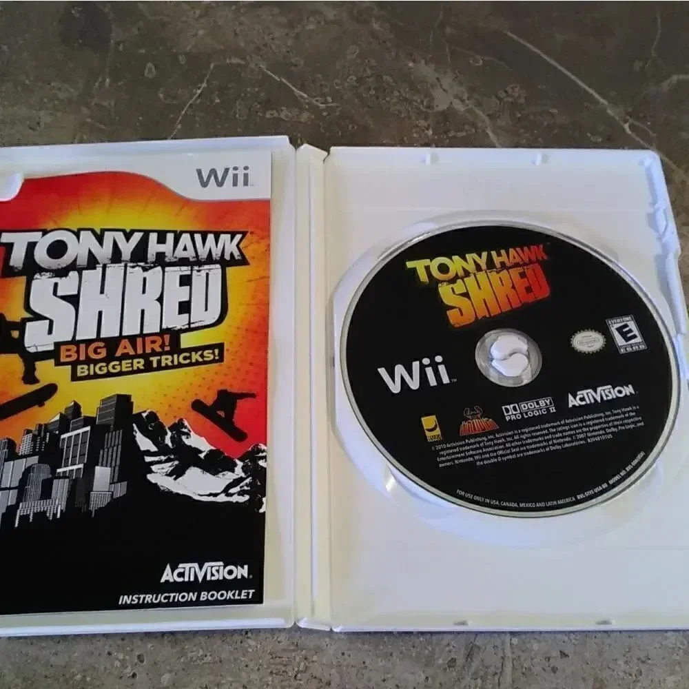 Tony Hawk Shred Big Air for Wii